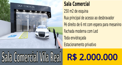 Sala Comercial Vila Real